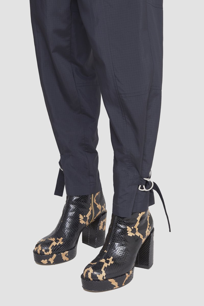 Ripstop Nylon Utility Jumpsuit-blue #0 Ripstop Nylon Utility Jumpsuit, - 6