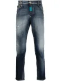 Philipp Plein stonewashed skinny-cut jeans - Blue
