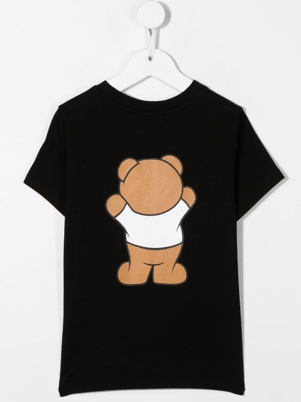 Moschino Kids Teddy Bear Cotton T-Shirt - Farfetch