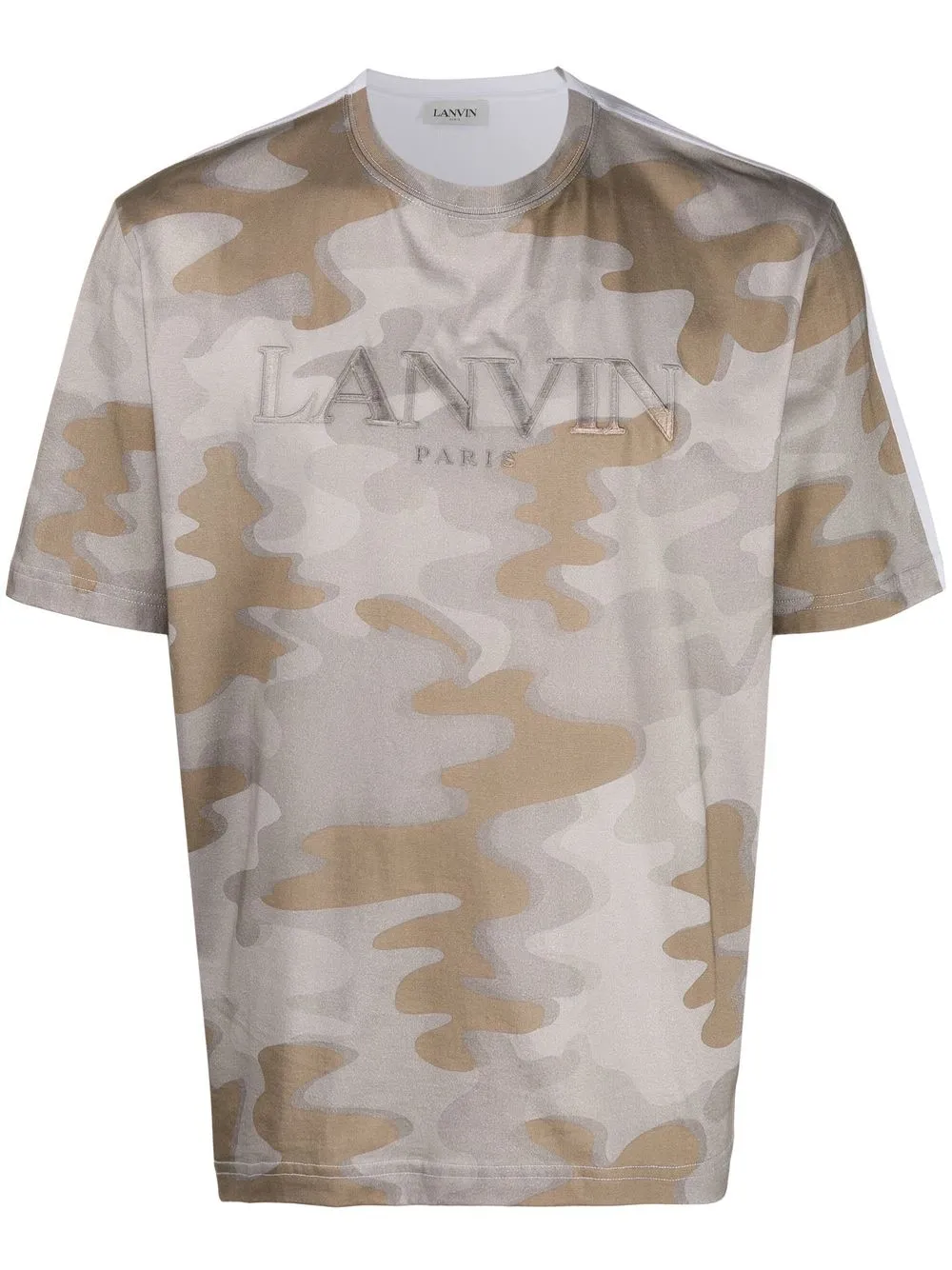 

Lanvin sudadera con logo bordado - Neutro