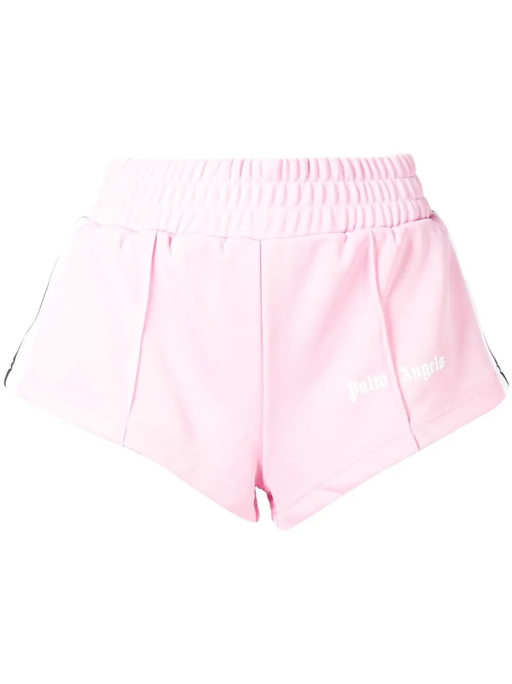 

Palm Angels shorts con logo estampado - Rosado