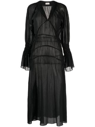 By Malene Birger Vestido Midi Ahyenna Farfetch