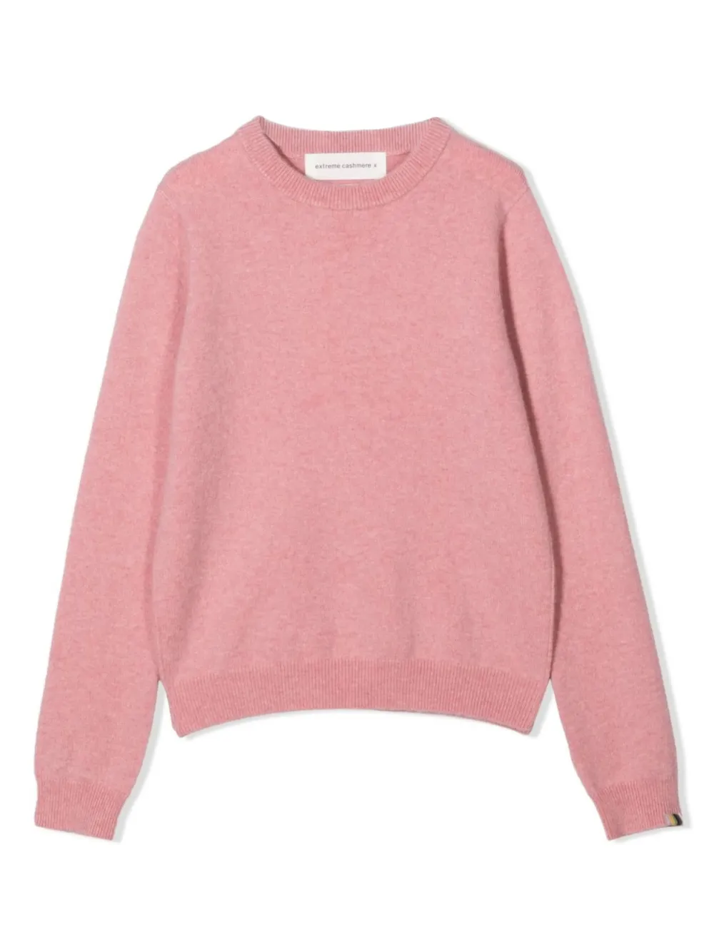 extreme cashmere ribbed-knit long-sleeved jumper | Pink | Image 1