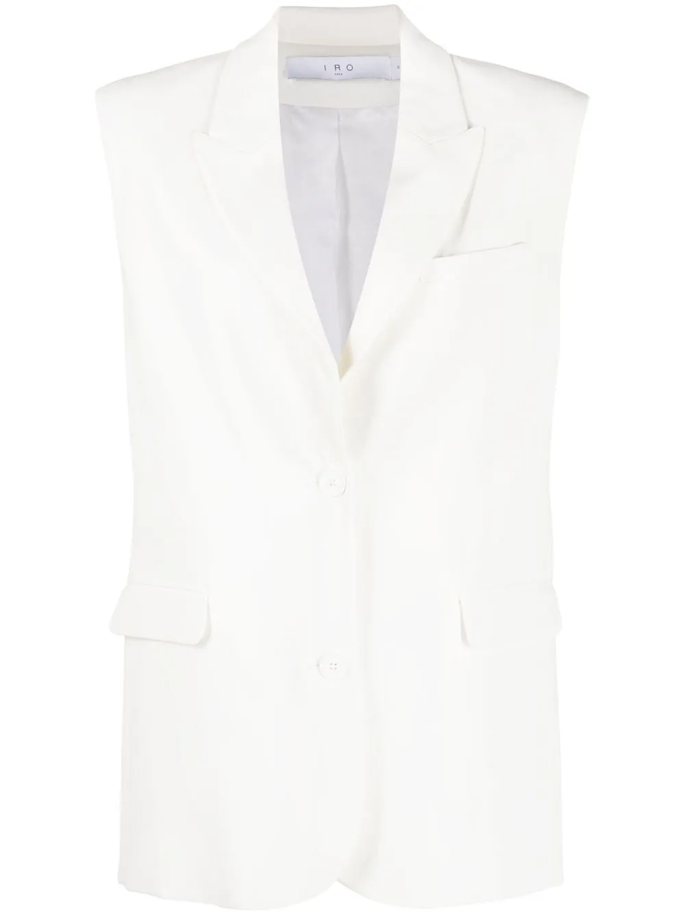 

IRO peak-lapel tailored waistcoat - White