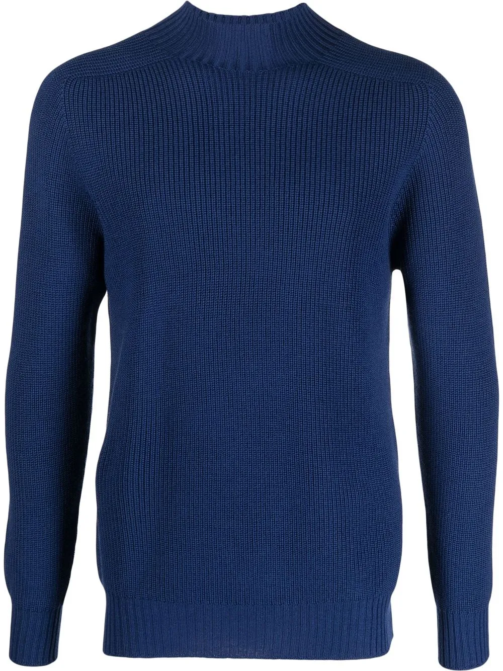 

D4.0 fine-knit virgin wool jumper - Blue