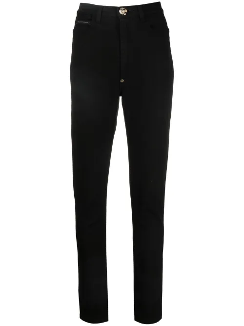 Jean skinny à taille haute - Philipp Plein - Modalova