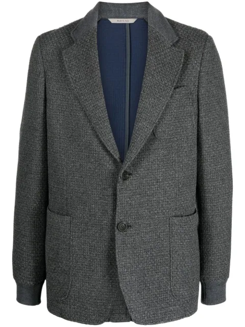 Canali single-breasted fitted blazer