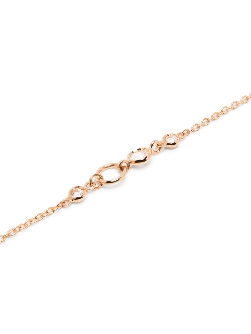  Brumani Collier En Or Blanc 18ct Serti De Diamants Et De Topaze 