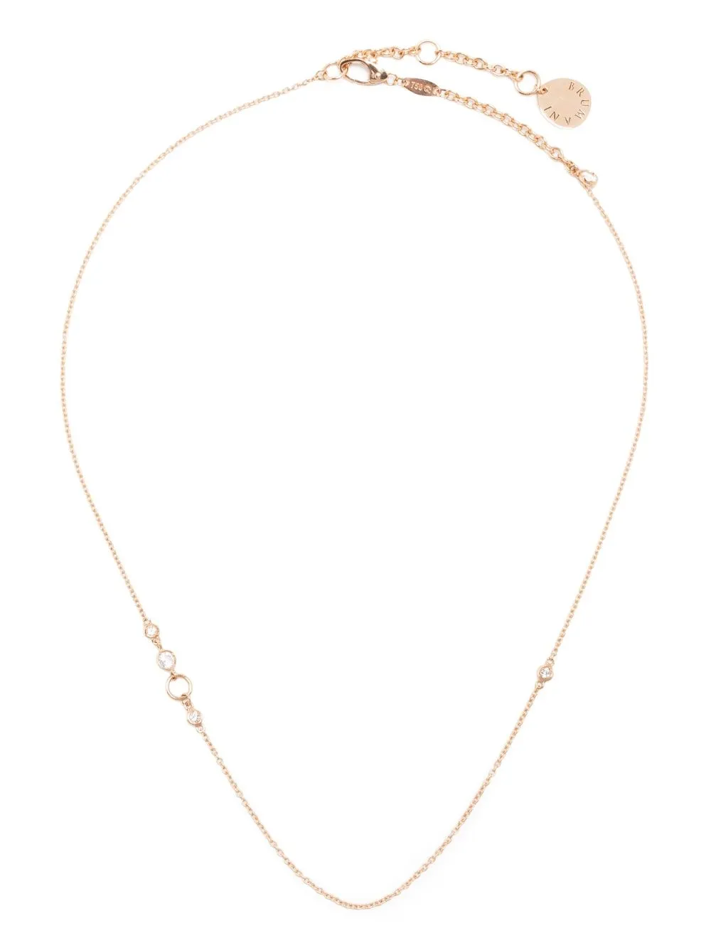 Brumani 18kt Weißgoldhalskette mit Edelsteinen | Gold | Image 1
