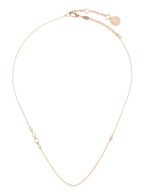 Brumani 18kt Weißgoldhalskette mit Edelsteinen