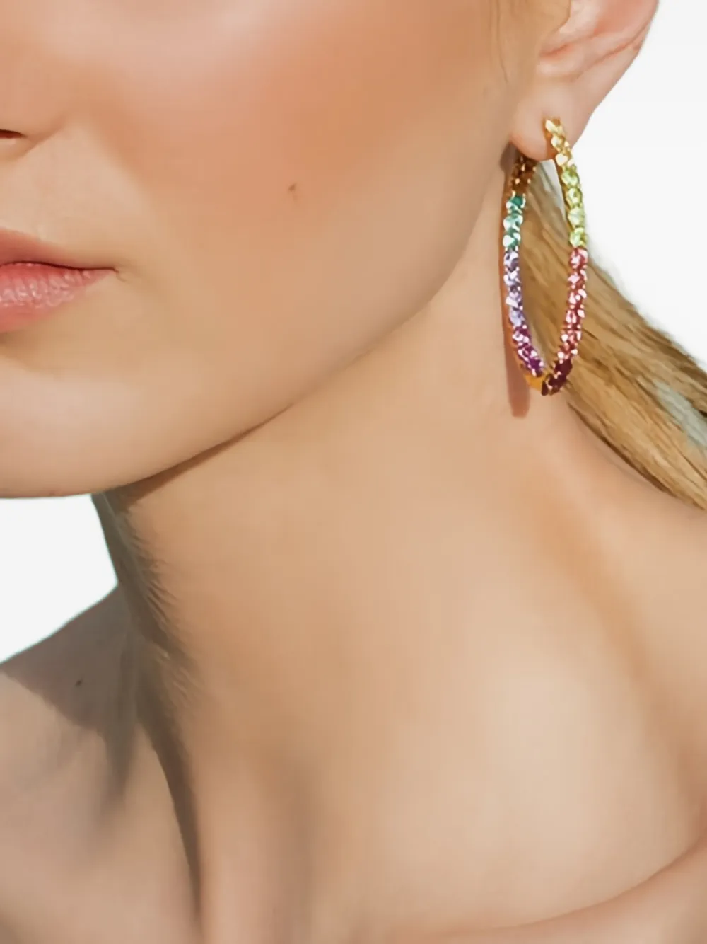 Brumani 18K Yellow Gold multi-stones earrings - Oro