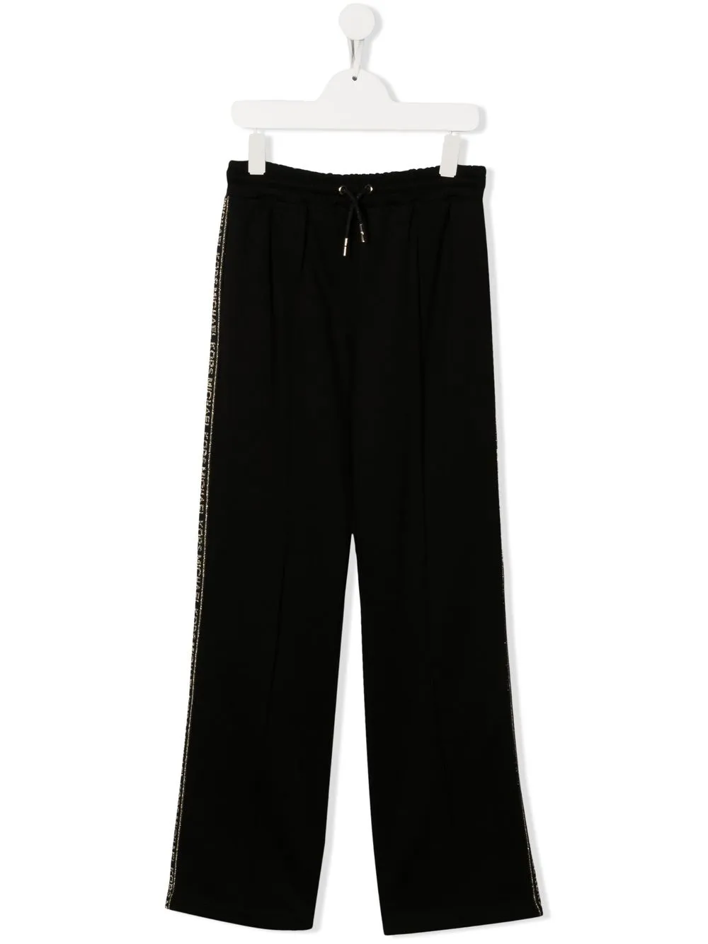 Michael Kors Kids embroidered-logo track pants - Black