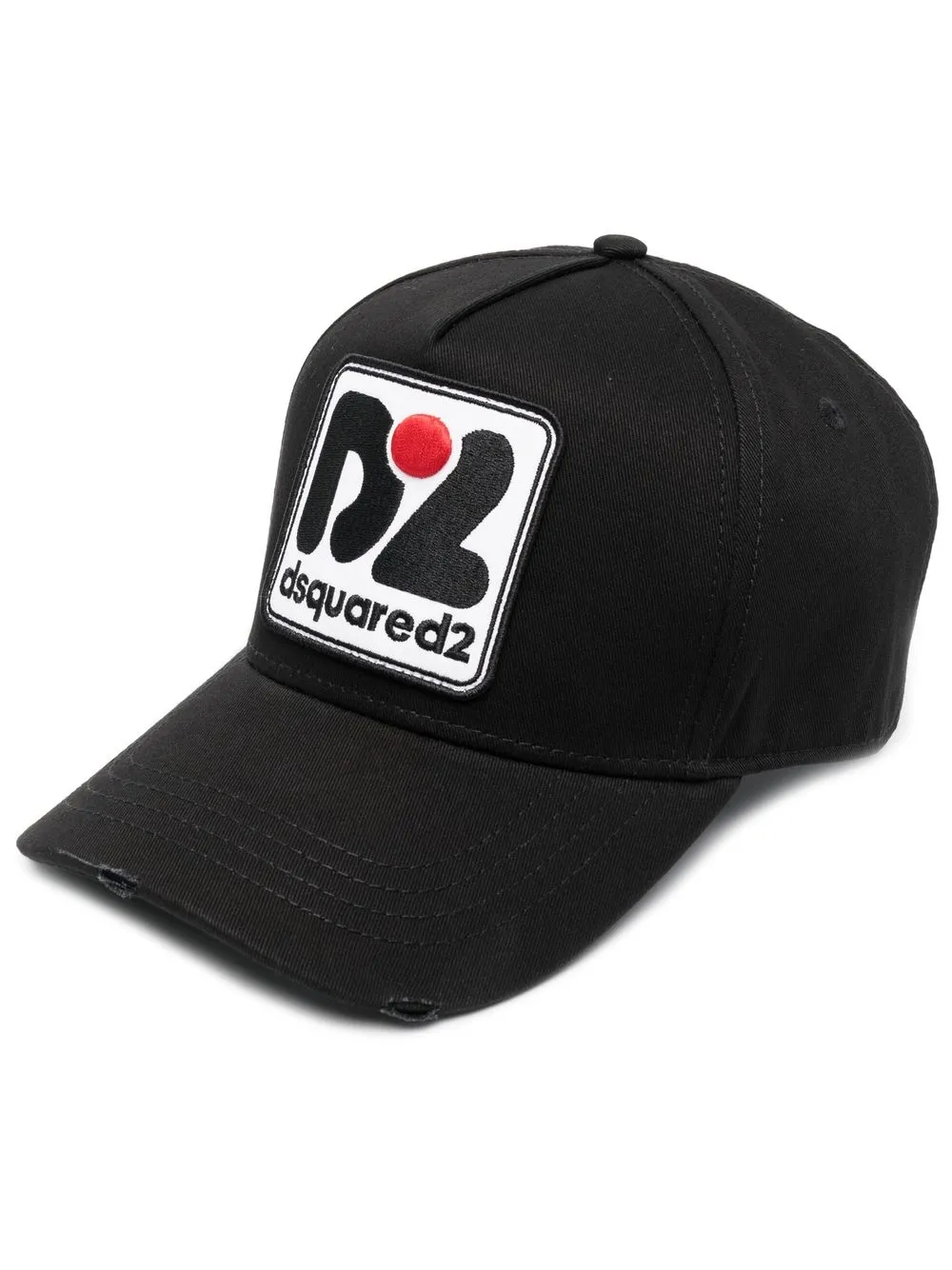 

Dsquared2 gorra con parche del logo - Negro