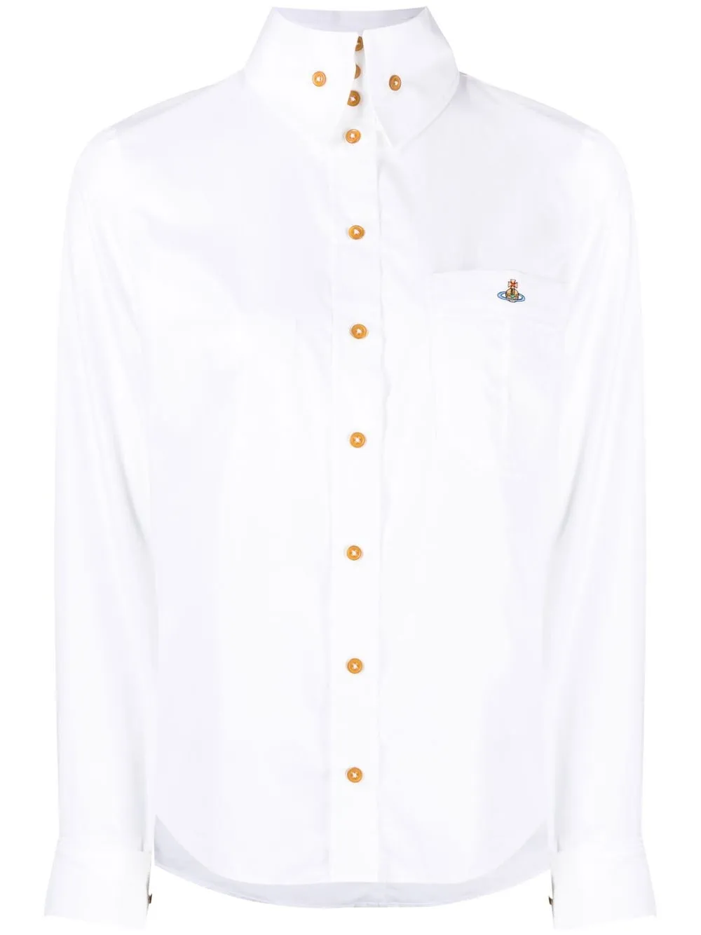 

Vivienne Westwood Krall logo-print shirt - White