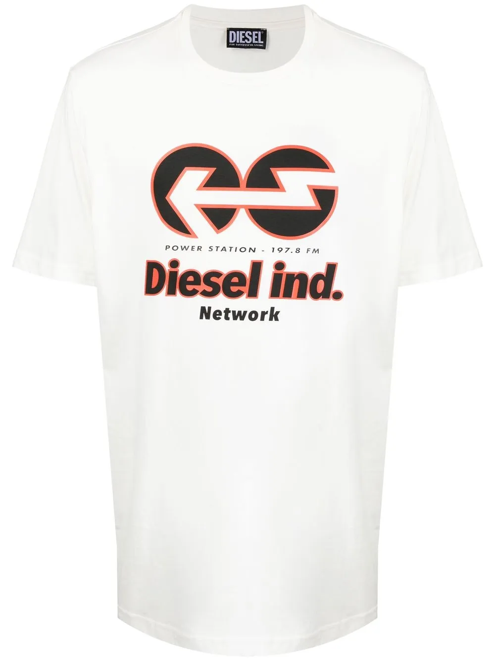 

Diesel playera T-JUST-E18 - Blanco