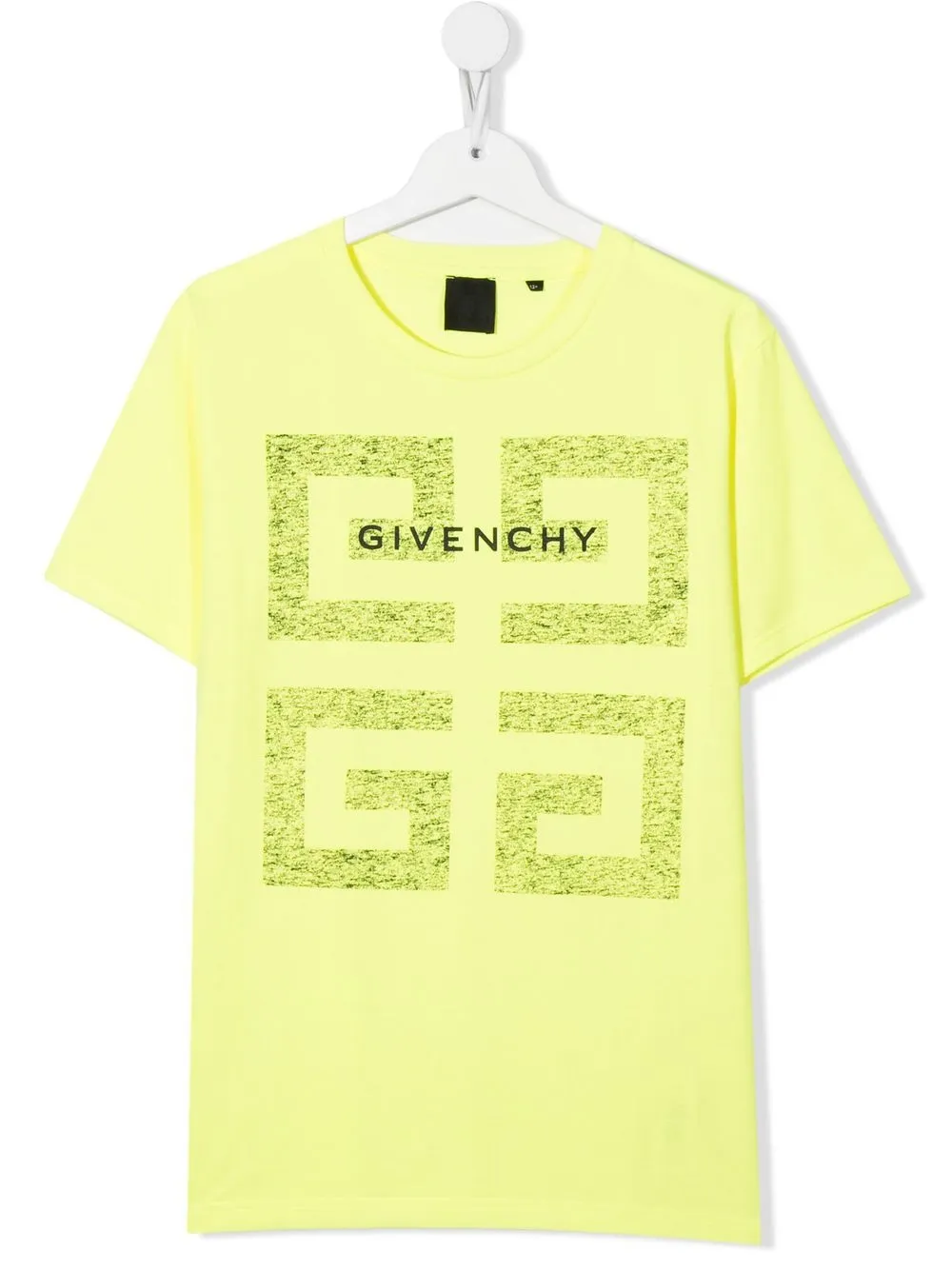 

Givenchy Kids playera con logo estampado - Amarillo