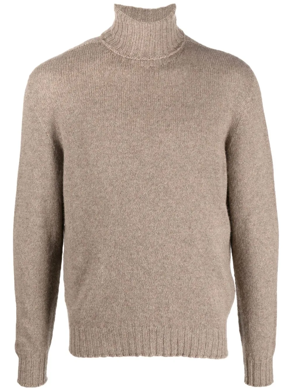 

ETRO fine-knit roll-neck jumper - Brown