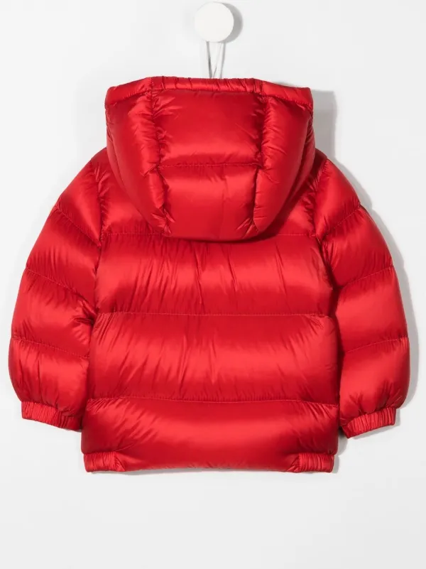 Boys red down jacket sales