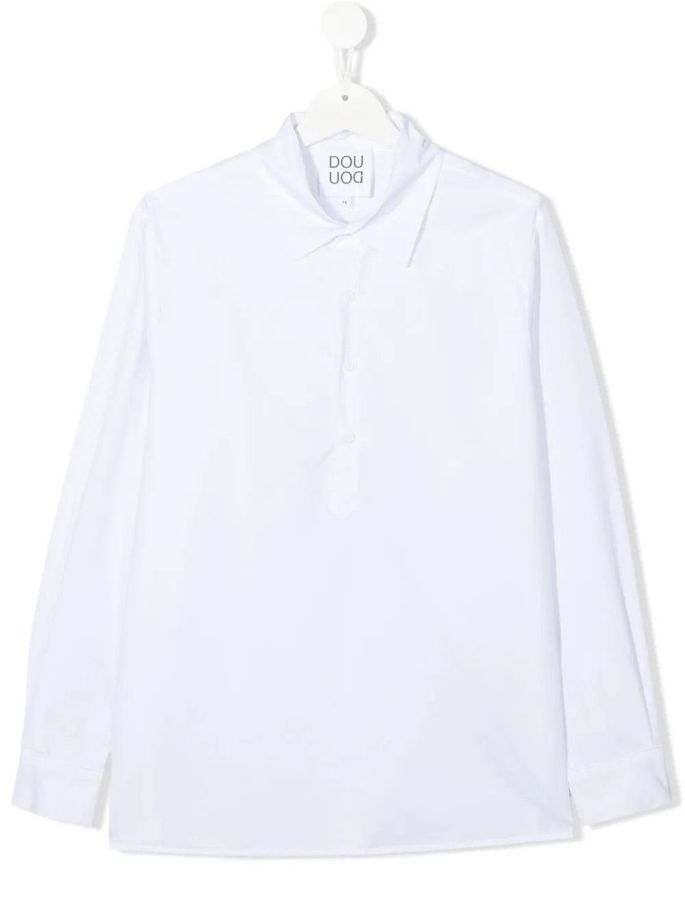 

Douuod Kids TEEN classic-collar shirt - White