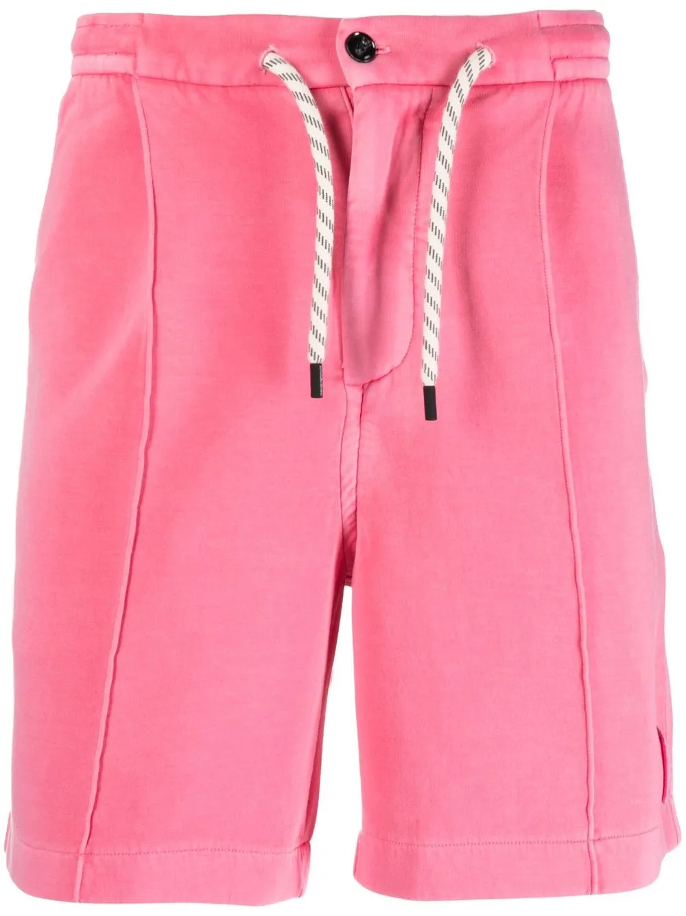 

Emporio Armani shorts deportivos con parche del logo - Rosado