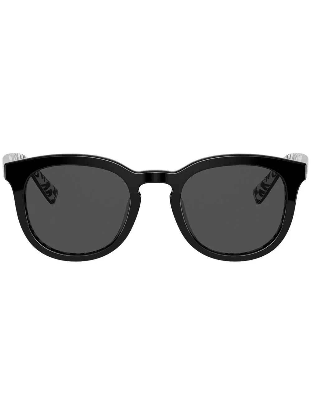 

Dolce & Gabbana Eyewear lentes de sol con armazón redonda - Negro