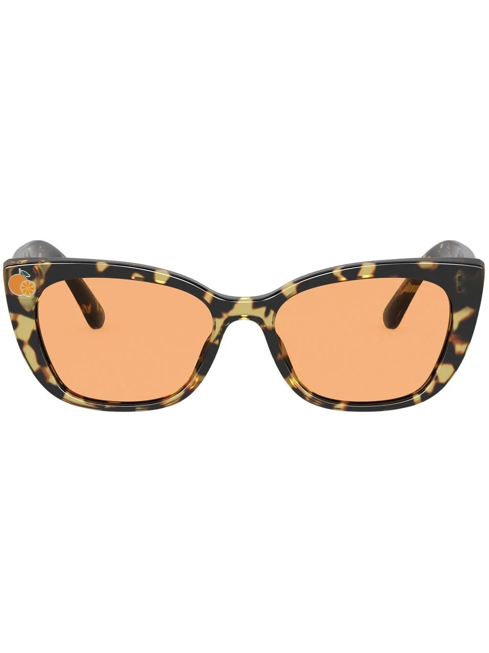 

Dolce & Gabbana Eyewear lentes de sol con armazón wayfarer - Marrón