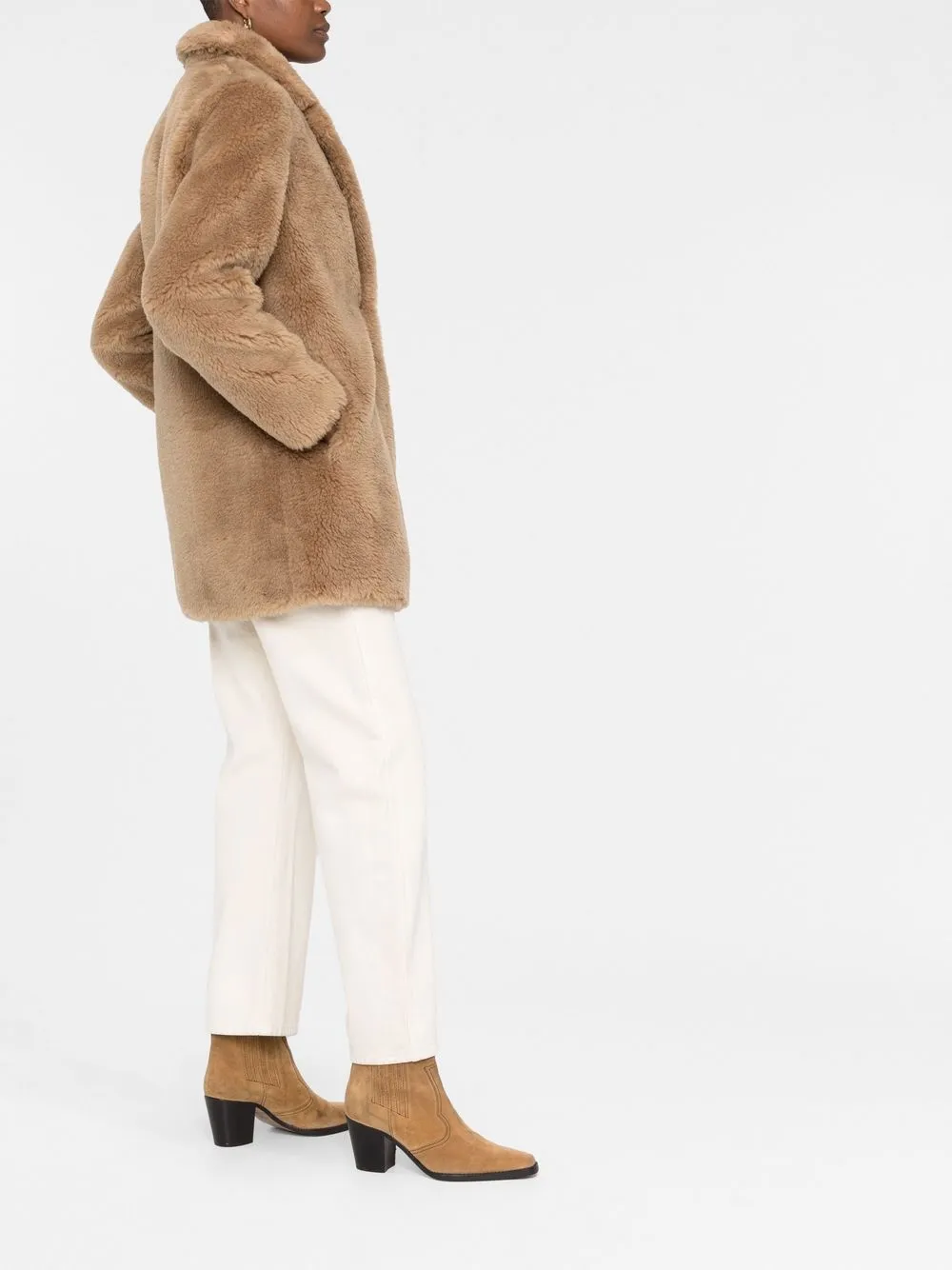 Yves Salomon Cappotto in finta pelliccia | Image 6