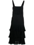 CHANEL Pre-Owned 2005 layered ruffle dress - Black