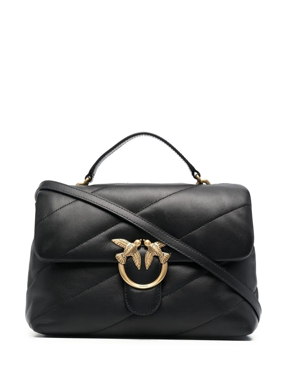 

PINKO bolsa de hombro Love Classic grande - Negro