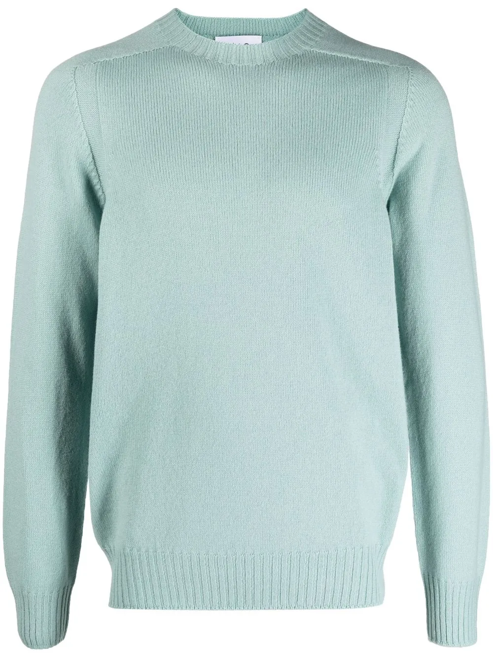 

D4.0 ribbed-trim virgin-wool jumper - Green