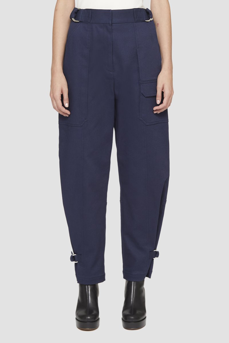 Cotton Twill Utility Pant-blue #1 Cotton Twill Utility Pant, - 3