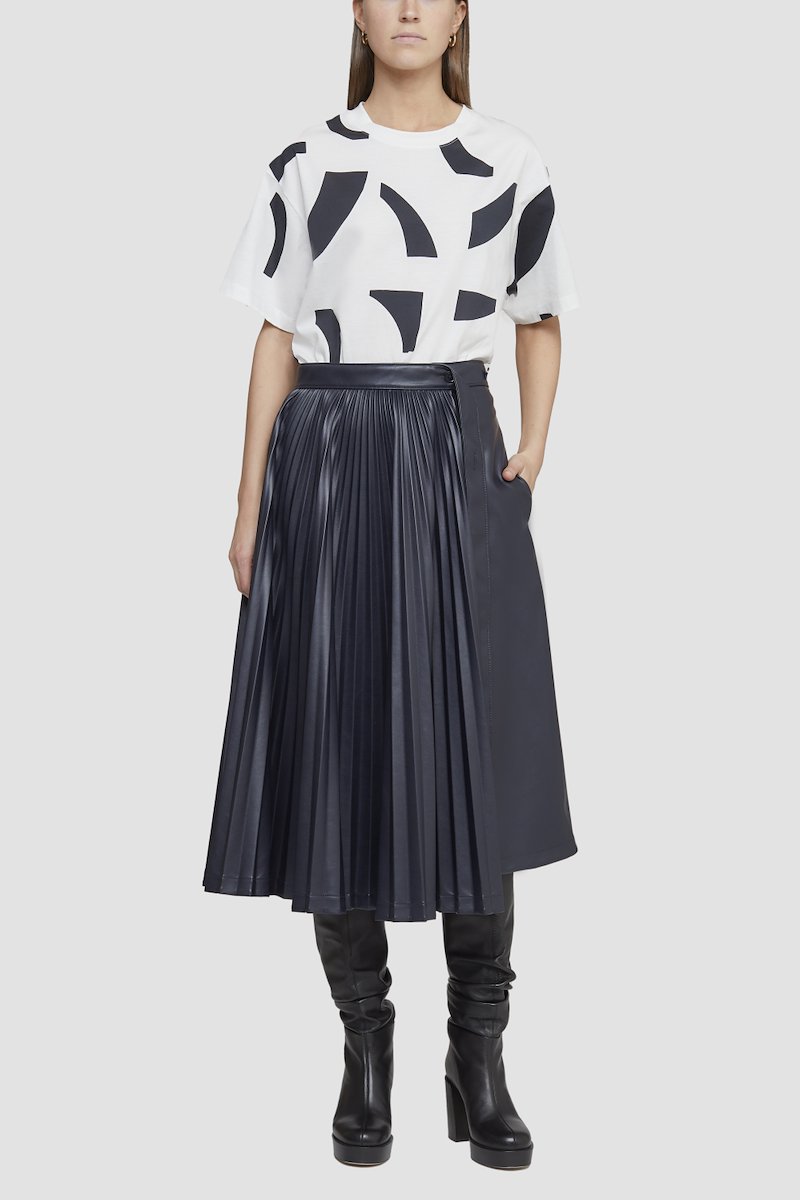 Abstract Tile Oversized T-Shirt-white #0 Abstract Tile Oversized T-Shirt, - 0