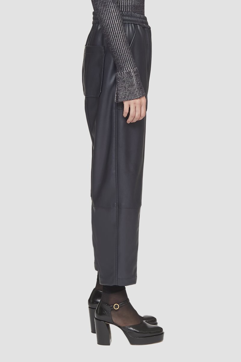 Leather Alternative Pull-On Trouser, - 3