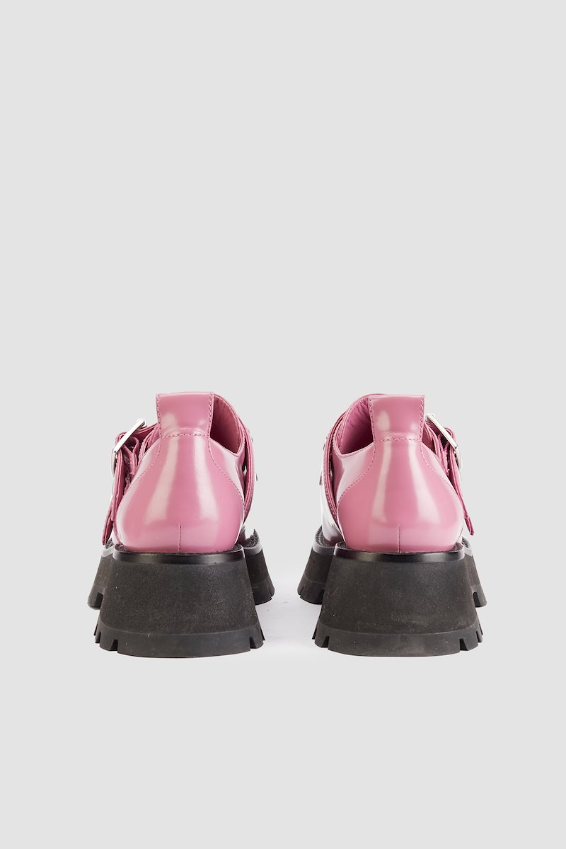 Kate Double Buckle Creeper-pink #0 Kate Double Buckle Creeper, - 2