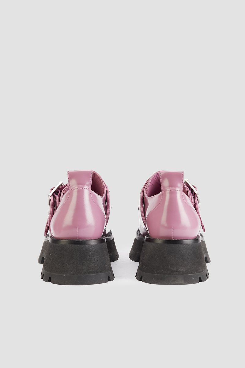 Kate Double Buckle Creeper-pink #0 Kate Double Buckle Creeper, - 4