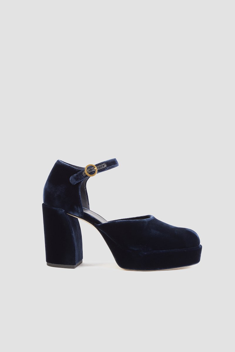 Naomi Platform Mary Jane-blue #0 Naomi Platform Mary Jane, - 2