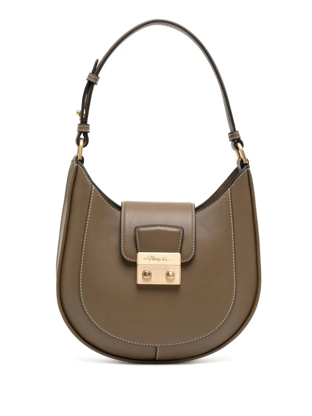 3.1 Phillip Lim / フィリップ リム Pashli Shoulder Bag In 褐色