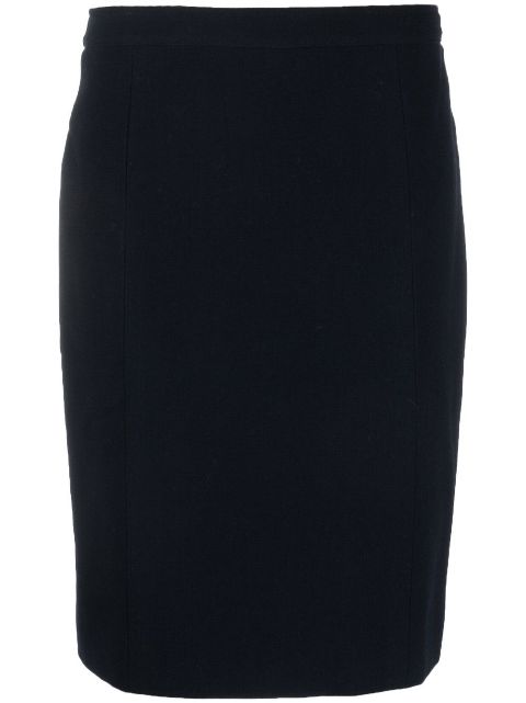 HOT SALE CHANEL 1990s pencil skirt Women