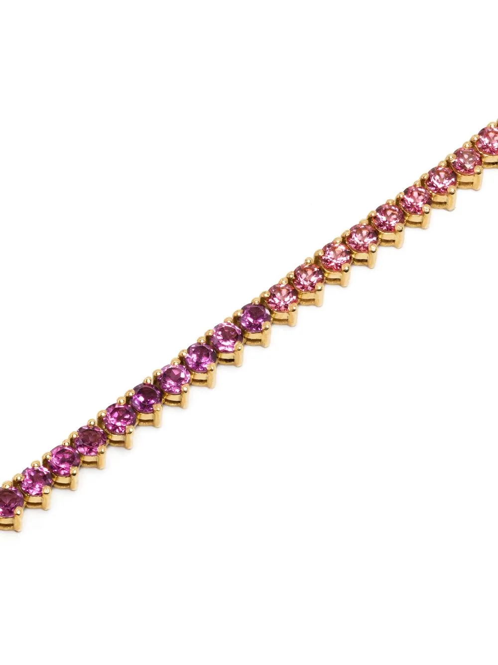  Brumani 18kt Yellow Gold Diamond Rainbow Necklace 