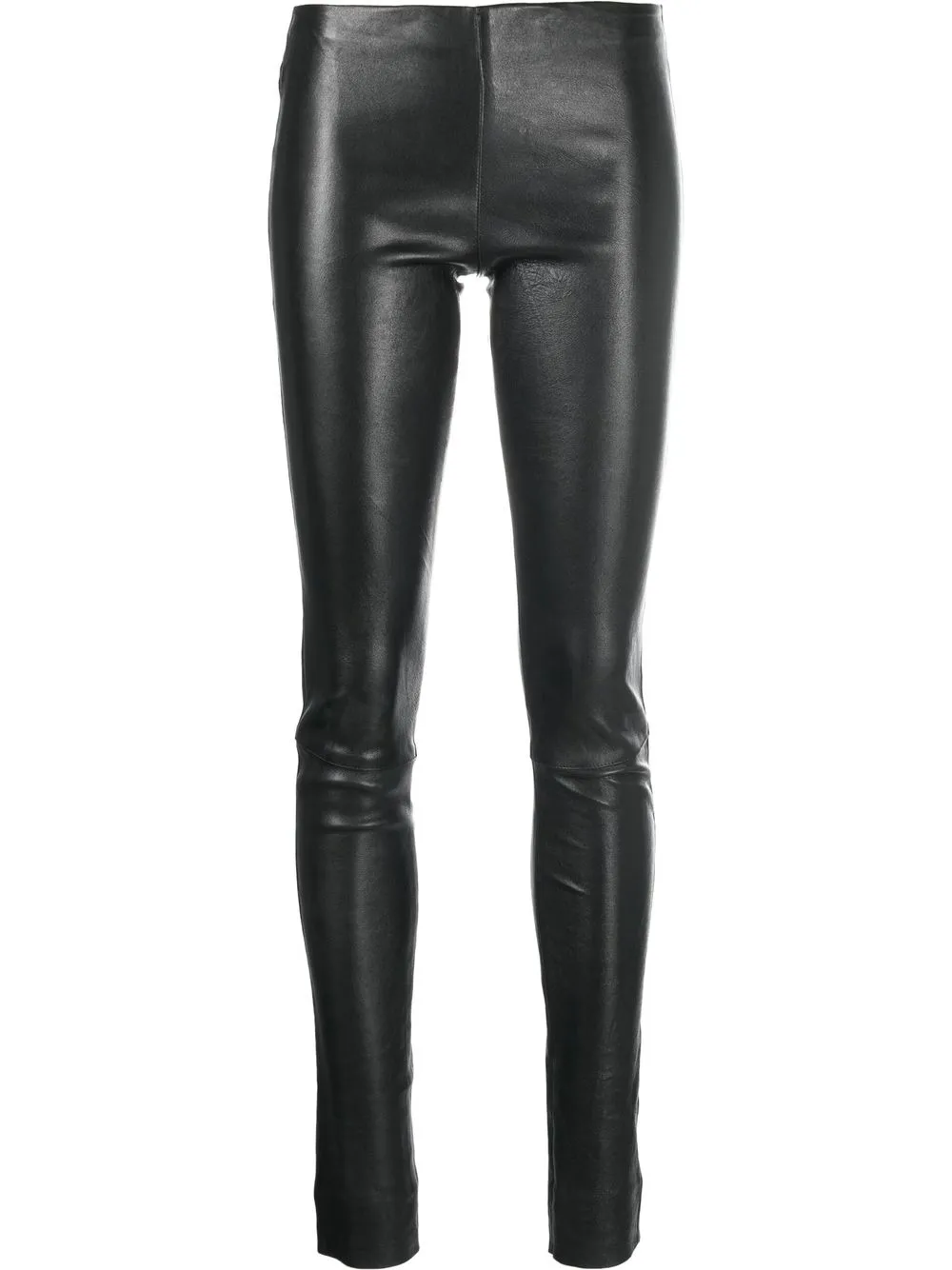 

Simonetta Ravizza leggins skinny de cuero - Negro