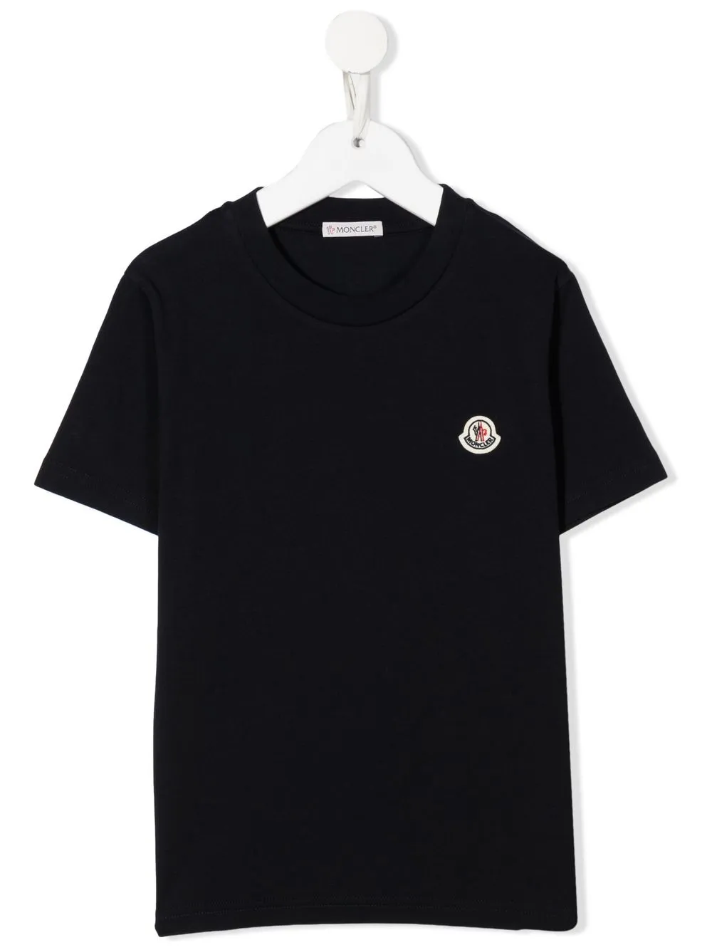 

Moncler Enfant playera con parche del logo - Azul