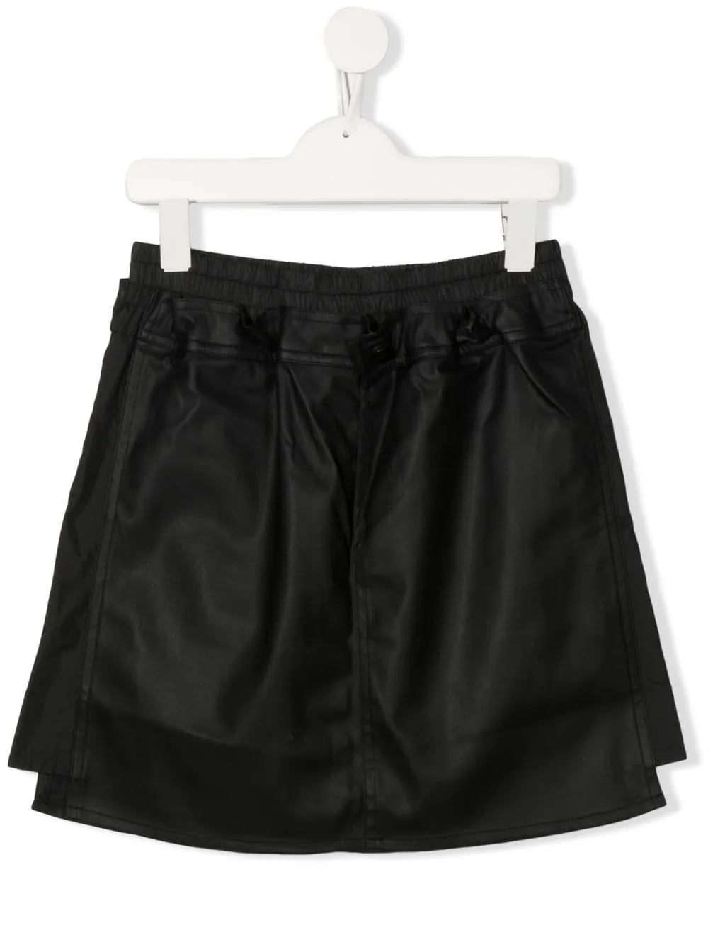 

Dkny Kids falda con logo estampado - Negro