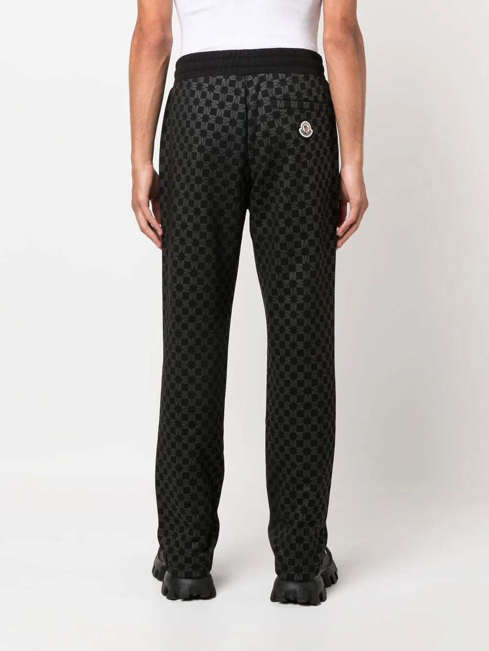 Moncler monogram-print Track Pants - Farfetch