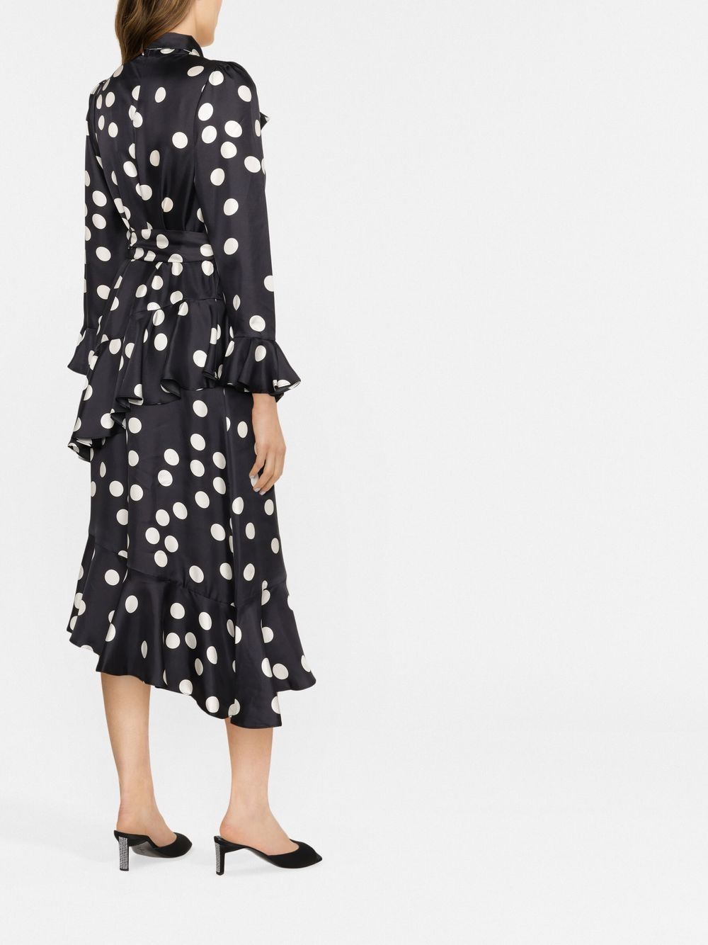 ZIMMERMANN Confetti Tie Neck Dress - Farfetch