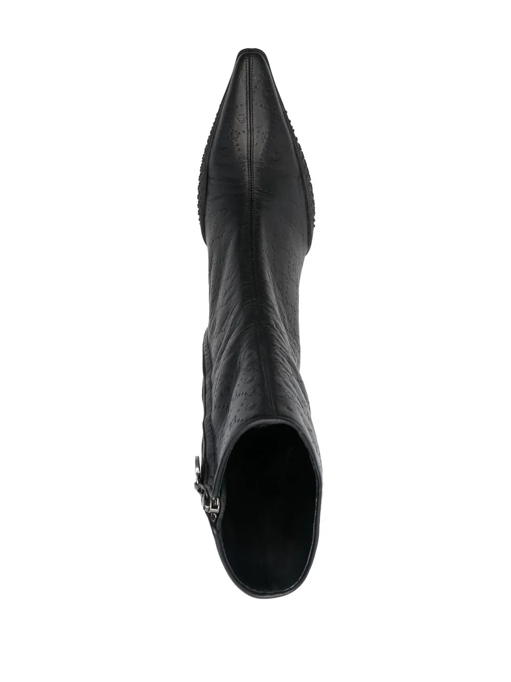 Marine Serre leather ankle boots | Shoes | Image 4