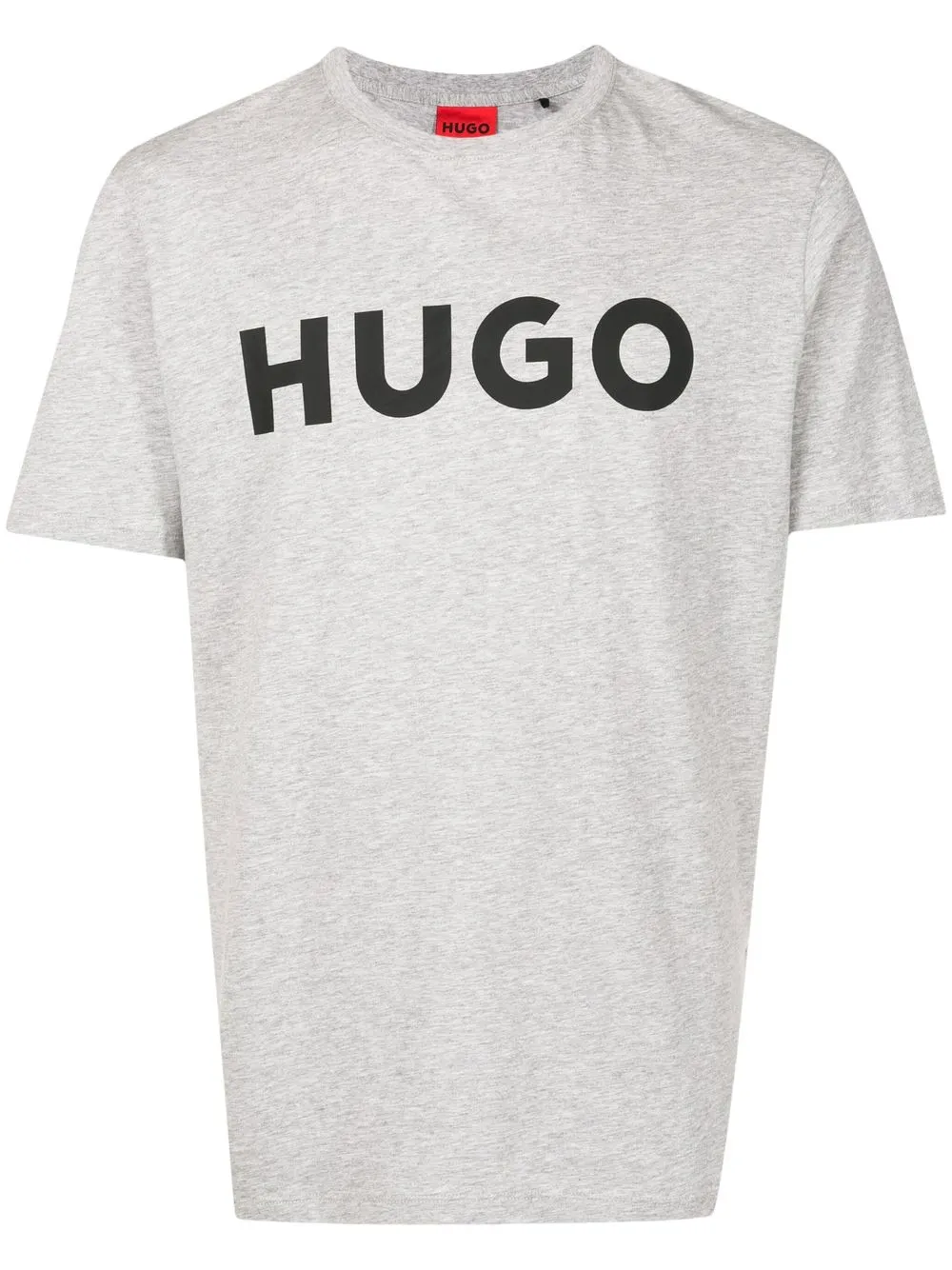 HUGO Camiseta mangas curtas com logo | Cinza | Image 1