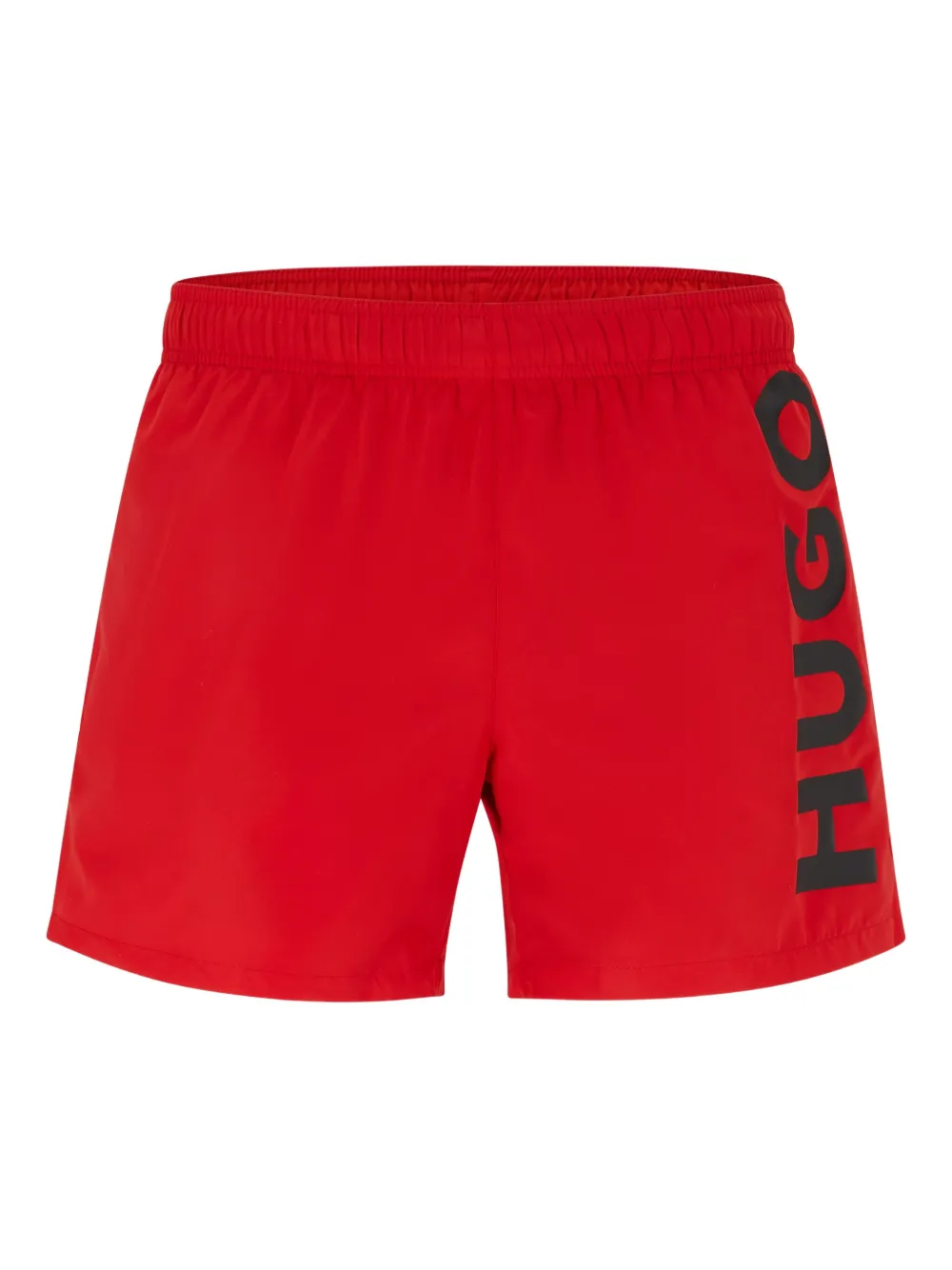 HUGO Bermuda de praia Abas com logo | Vermelho | Image 1