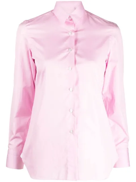 Finamore 1925 Napoli long-sleeve cotton shirt