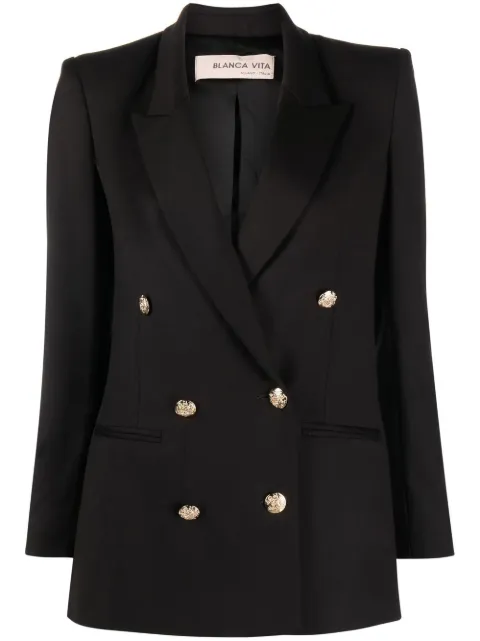 Blanca Vita Sophilia double-breasted blazer