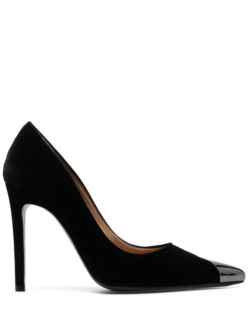 

Roberto Festa zapatillas con puntera en contraste - Negro